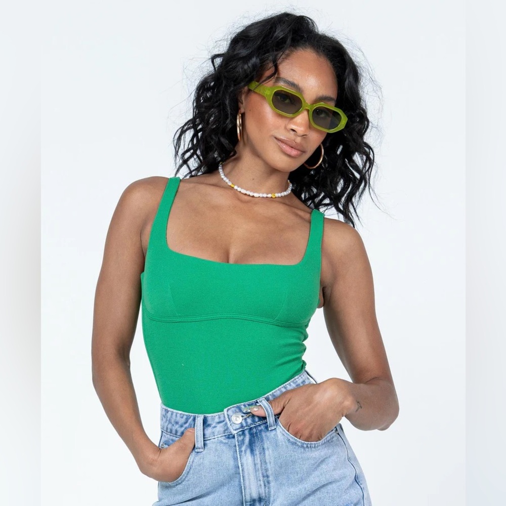 ReoRia Crosby Bodysuit in Green